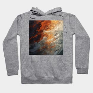 Stylized Surface Texture Hoodie